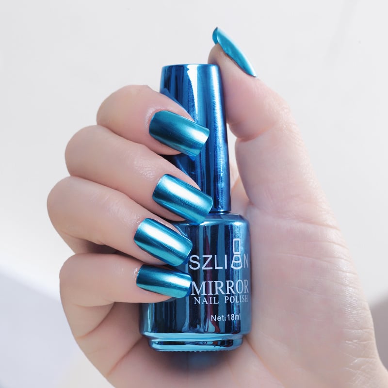 📢📢50% OFF !! ⏰2026 Glamorous Metallic Mirror Nail Polish