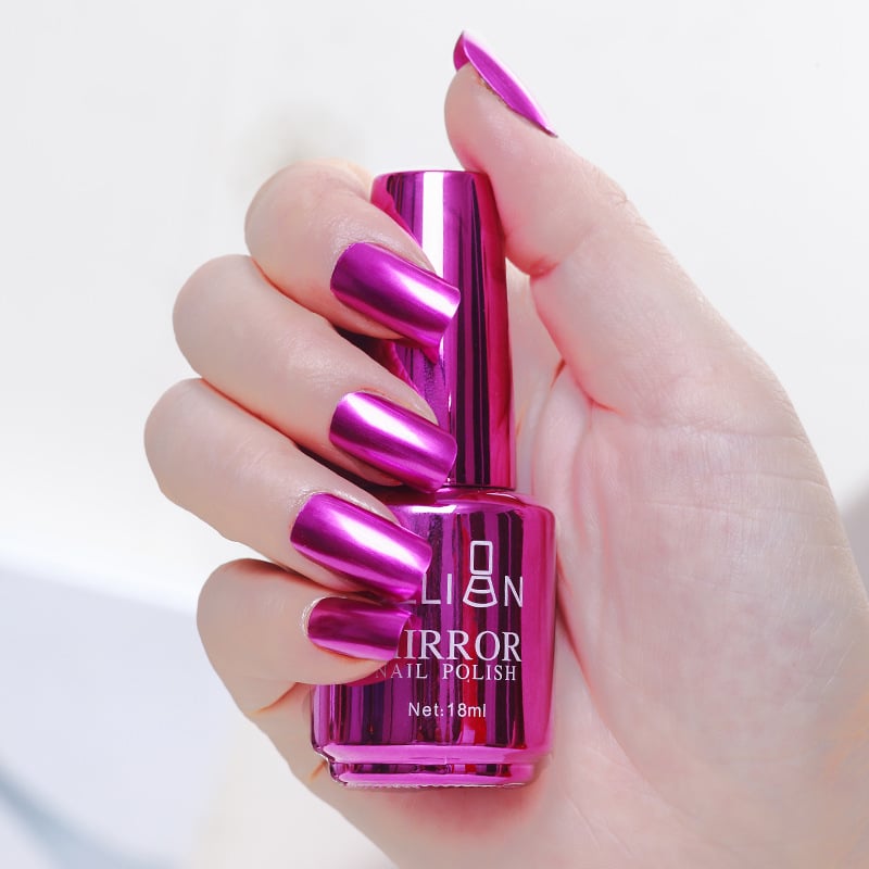 📢📢50% OFF !! ⏰2026 Glamorous Metallic Mirror Nail Polish