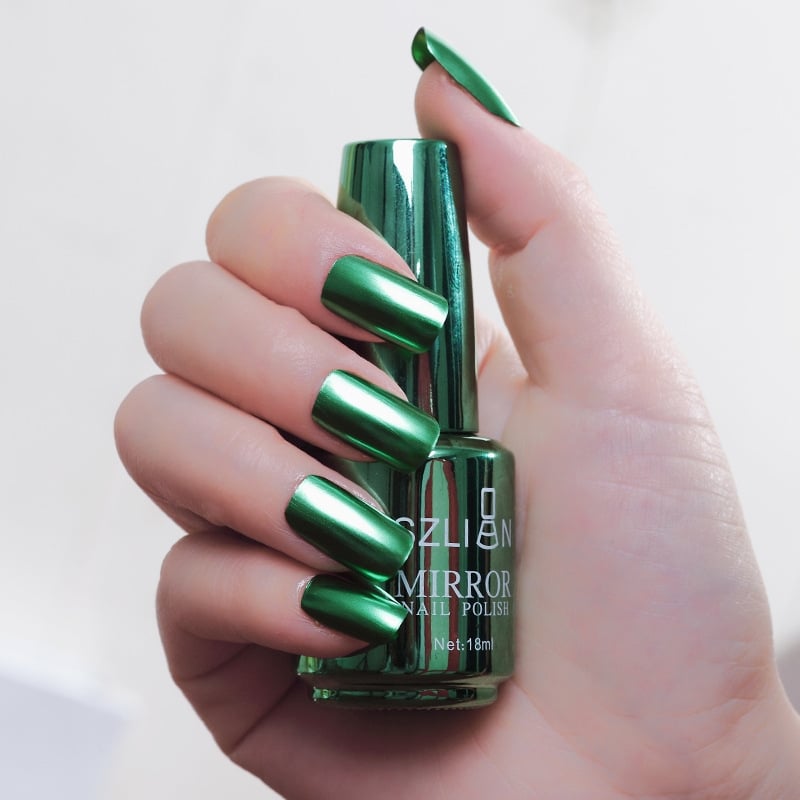 📢📢50% OFF !! ⏰2026 Glamorous Metallic Mirror Nail Polish