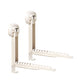 🔥¡Oferta imperdible con 50% de descuento!🔥 Tendedero plegable extensible con ventosas: no requiere taladro, ahorra espacio, ideal para baño y balcón 👚