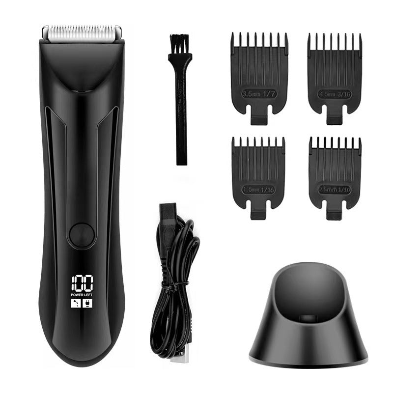 🪒 Men's 2-in-1 Body Hair Trimmer — Dual-Head Body Groomer