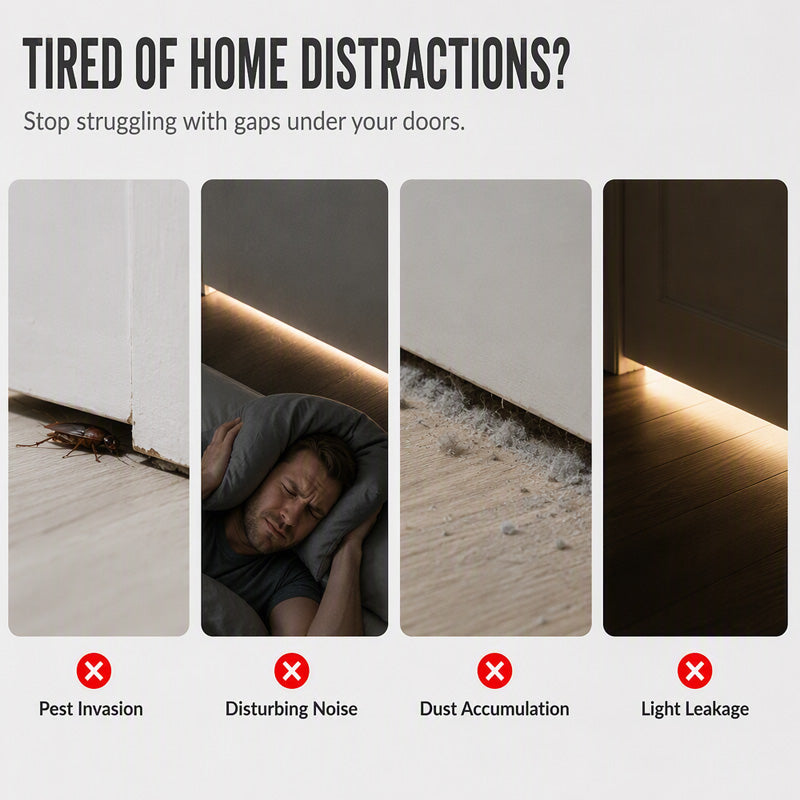 Weatherproof  Door Draft Stopper