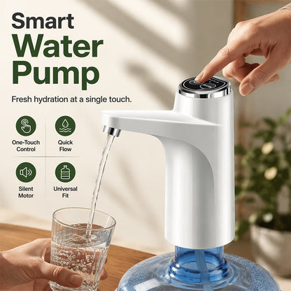 Rechargeable Electric Water Bottle Pump