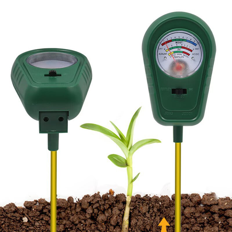 3-in-1 Soil Detector with Pointer Display