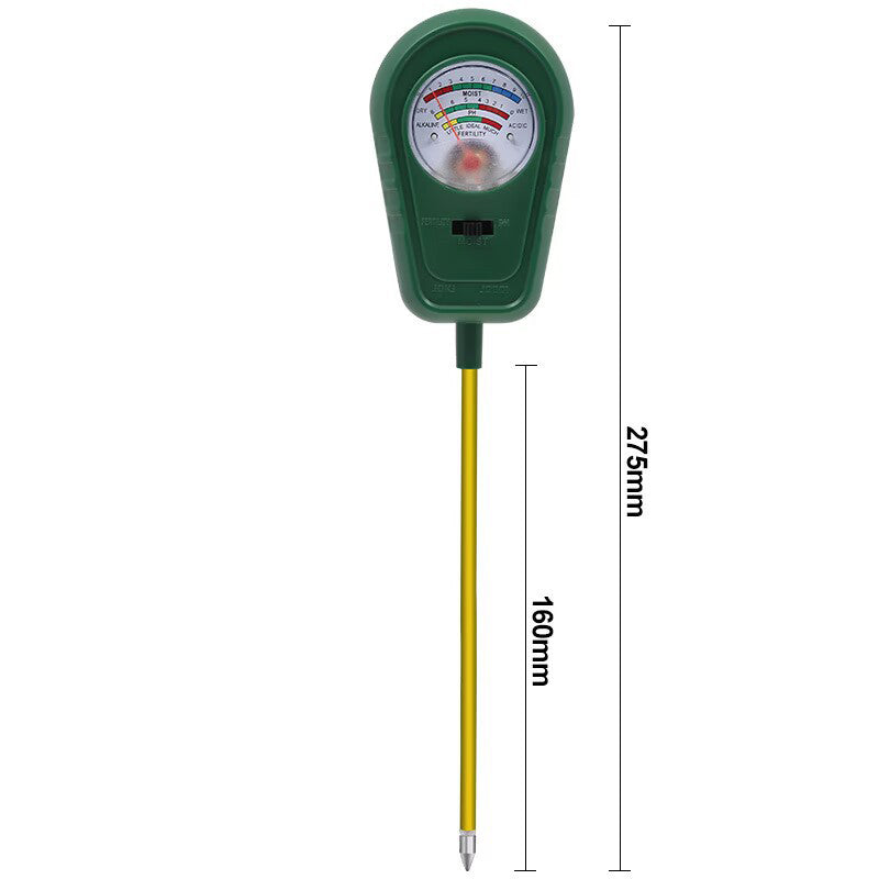 3-in-1 Soil Detector with Pointer Display