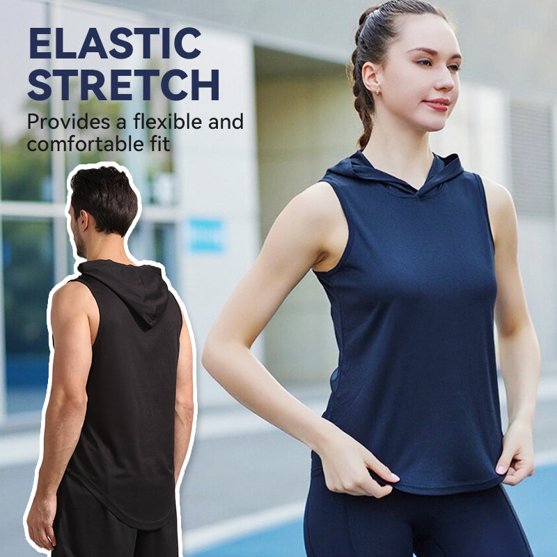 Mesh Hooded Sports Vest