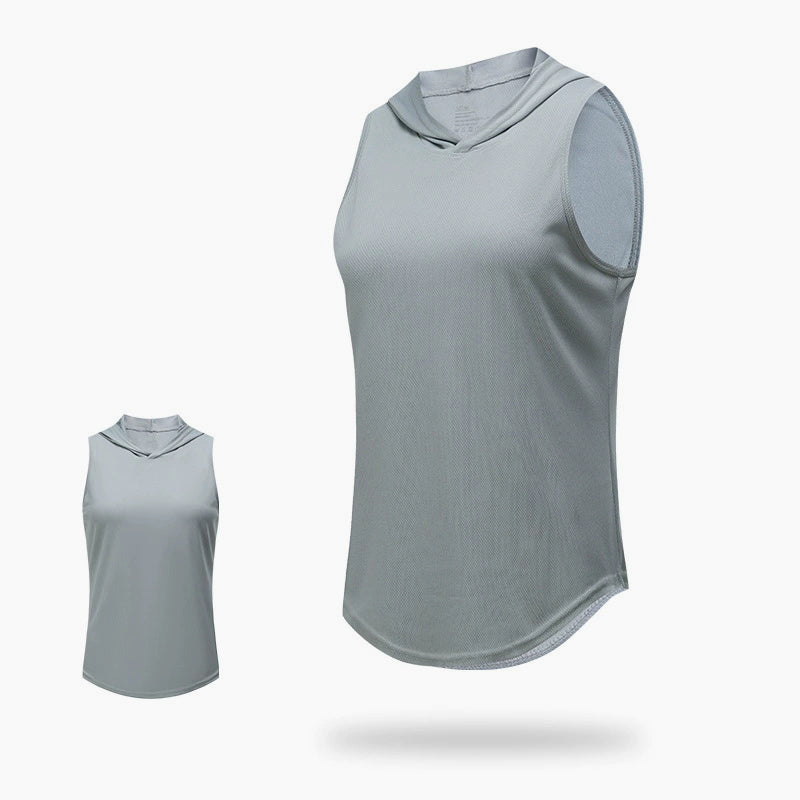 Mesh Hooded Sports Vest