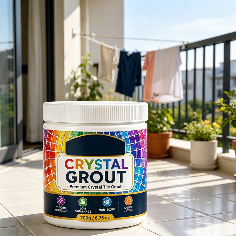 🔥¡Oferta imperdible con 50% de descuento!🔥 Lechada para azulejos Crystal – Impermeable, de alta resistencia, para azulejos y mosaicos 💎