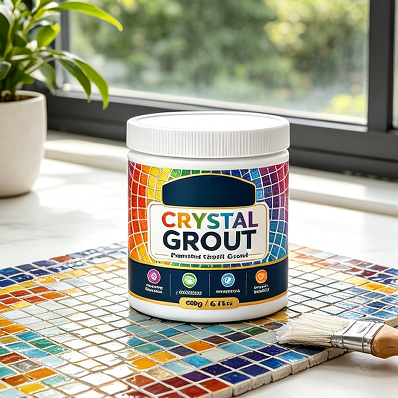 🔥¡Oferta imperdible con 50% de descuento!🔥 Lechada para azulejos Crystal – Impermeable, de alta resistencia, para azulejos y mosaicos 💎