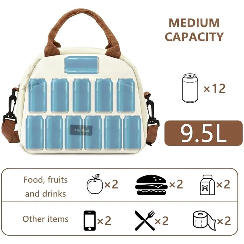 📢📢 ¡50% DE DESCUENTO! ✨ Bolsa térmica para el almuerzo de gran capacidad