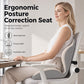 🪑 Ergonomic Memory Foam Seat Cushion with Back Support – Stay Comfortable All Day, Perfect for Office, Car & Home ✨
