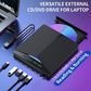External DVD Drive USB 3.0 & Type-C CD Burner