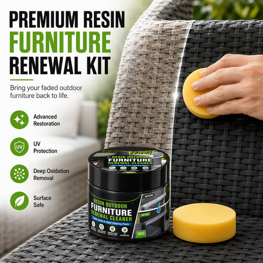 🥳Outdoor Furniture Renewal Paste with Sponge