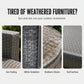 🥳Outdoor Furniture Renewal Paste with Sponge