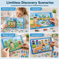 🧩Christmas Pre-sale: Only $19.99!! ☃️ 🧒 Kids' Magnetic Quiet Book – Folding puzzle scenes, magnetic design, educational and fun – stimulates creativity and learning abilities in boys and girls 👧✨