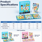 🧩Christmas Pre-sale: Only $19.99!! ☃️ 🧒 Kids' Magnetic Quiet Book – Folding puzzle scenes, magnetic design, educational and fun – stimulates creativity and learning abilities in boys and girls 👧✨