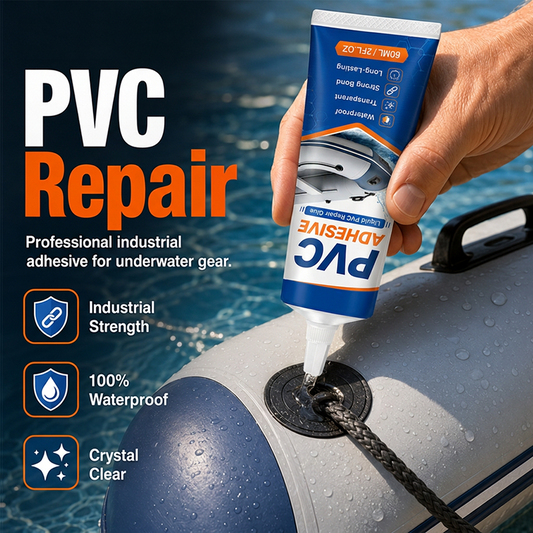 Waterproof PVC Repair Glue & Transparent Adhesive