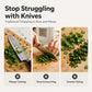 Multi-Layer Kitchen Herb Scissors with Safety Cover