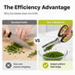 Multi-Layer Kitchen Herb Scissors with Safety Cover