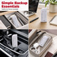 📢📢50% OFF !! ⏰Portable Emergency Phone Charger AA Battery Powered Power Bank with LED Flashlight