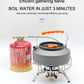 ⛺ ¡50% DE DESCUENTO POR TIEMPO LIMITADO! ✨ Hornillo de gas para camping – 5800W, encendido piezoeléctrico, resistente al viento 🔥