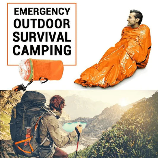 Notfall-Thermo-Schlafsack für Outdoor-Camping